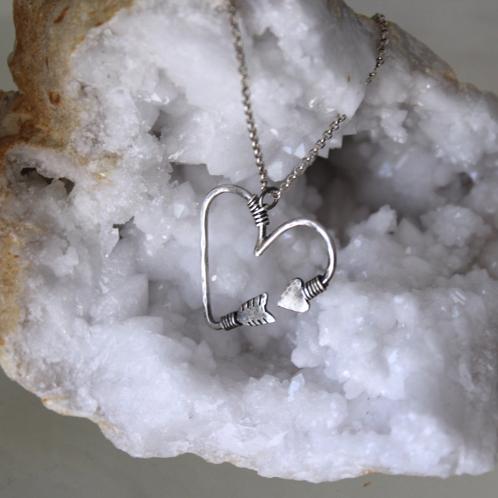 Heart Arrow Necklace