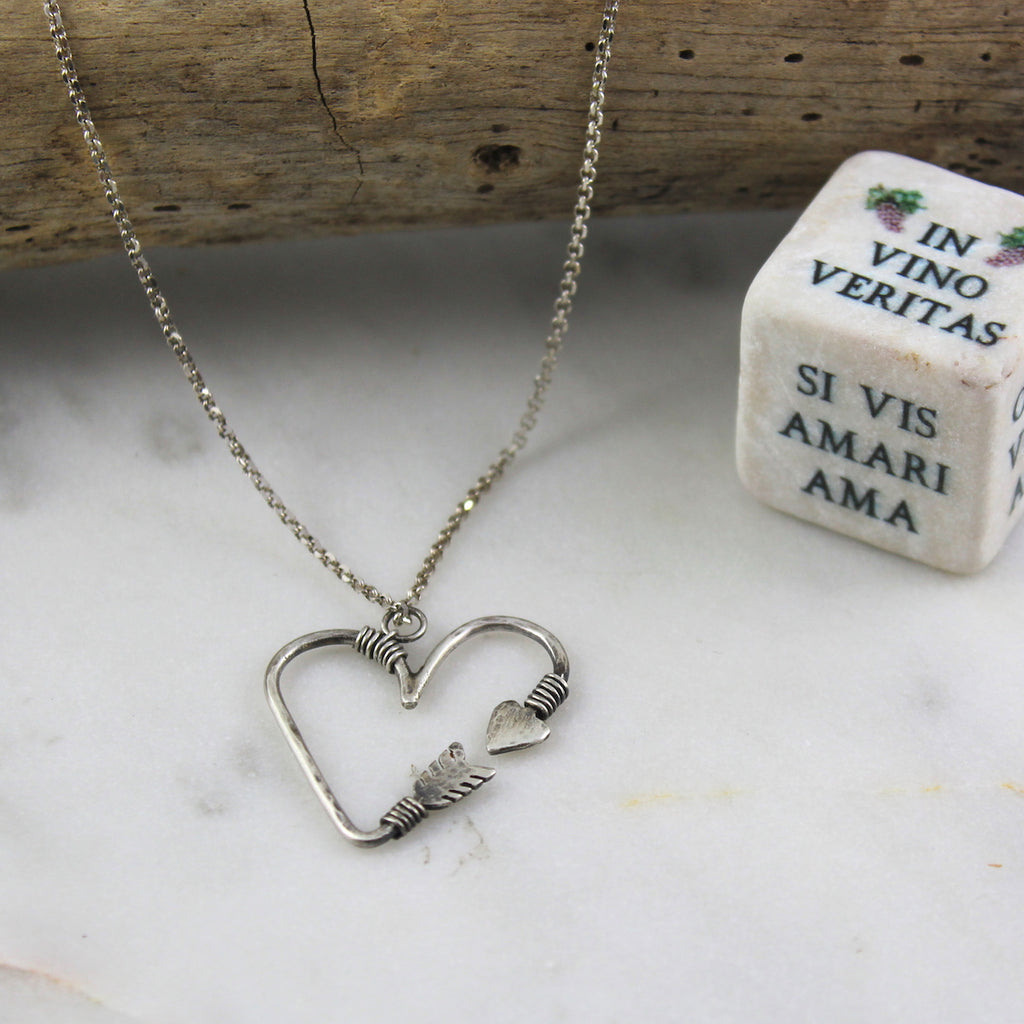 Heart Arrow Necklace