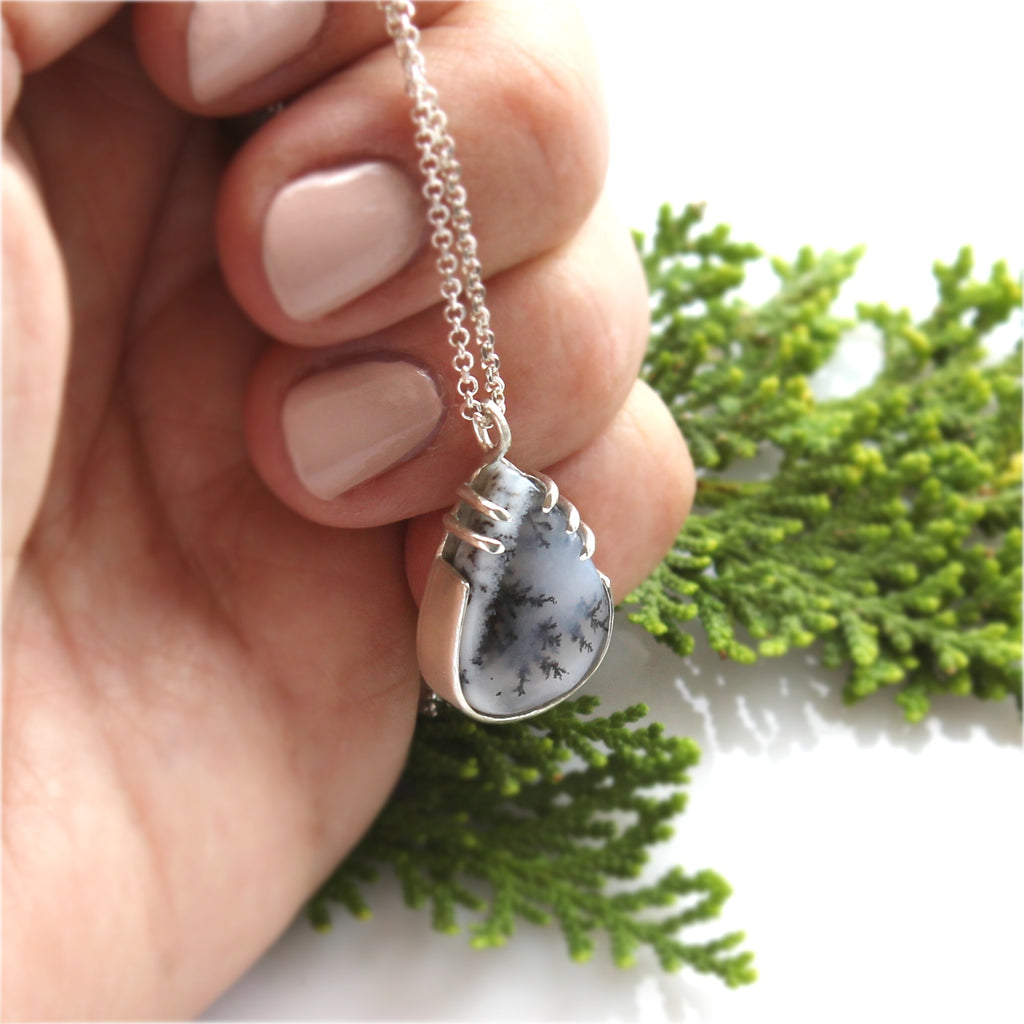 Dendritic Opal Necklace