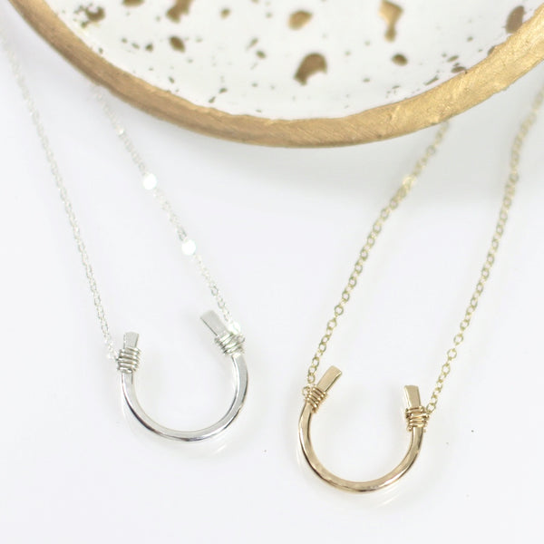 Lucky Horseshoe Necklace