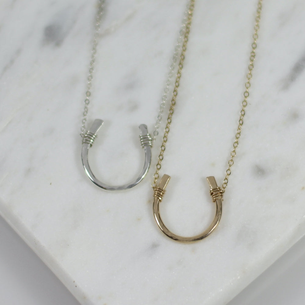 Lucky Horseshoe Necklace